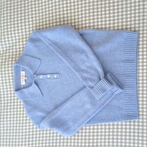 Alex Mill Cashmere Alice Polo Sweater XS